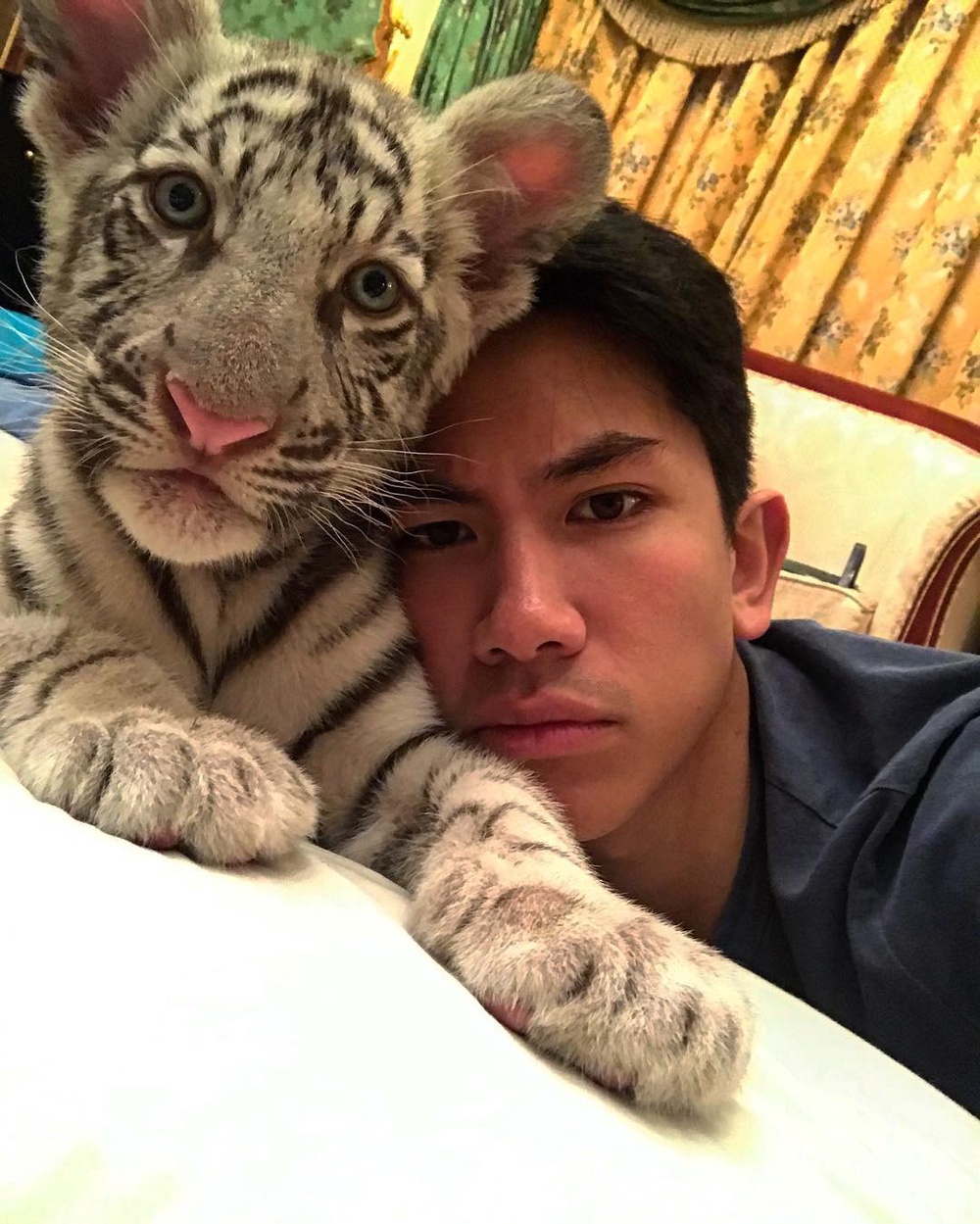Image from: Pets of World Figures Who Changed the Image of Power