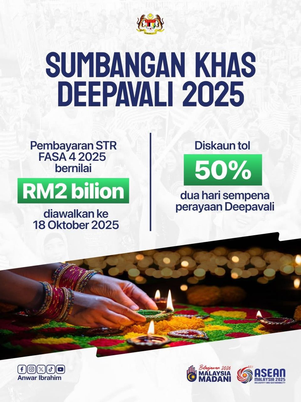 Image from: Deepavali Festive Season Maximum Price Scheme & RM42.25 million in government initiatives for the Indians