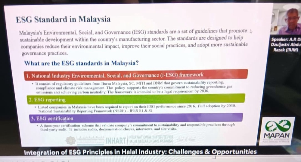 Image from: The future of ESG (Environmental, Social and Governance) principles and standards in the halal industry looks promising