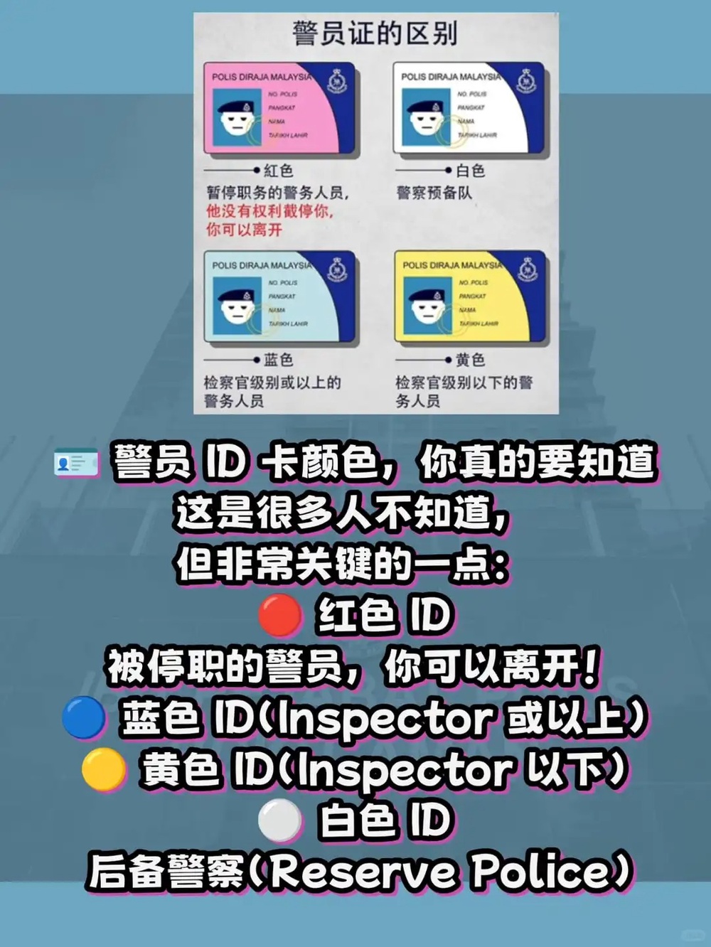 Image from: 真警察?!假警察?!不要再傻傻分不清楚