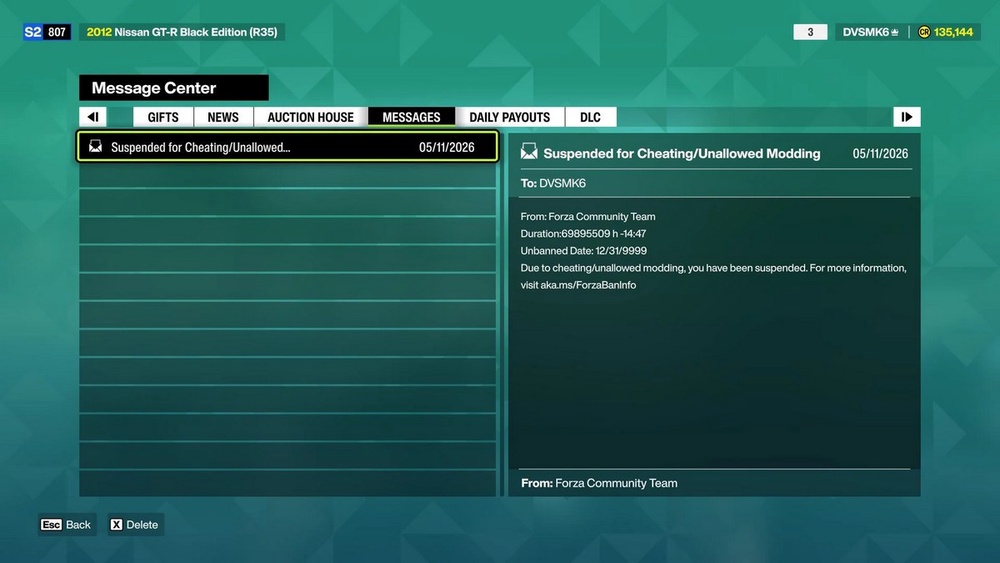 [UPDATED: Statements] Forza Horizon 6 Dev Drops Multi-Millennial Ban Hammer To Cheater Before The Game Has Even Released - 37