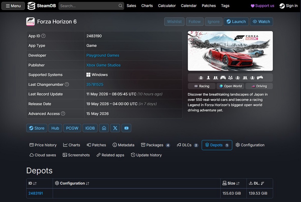 Forza Horizon 6 Dev Drops Multi-Millennial Ban Hammer To Cheater Before The Game Has Even Released