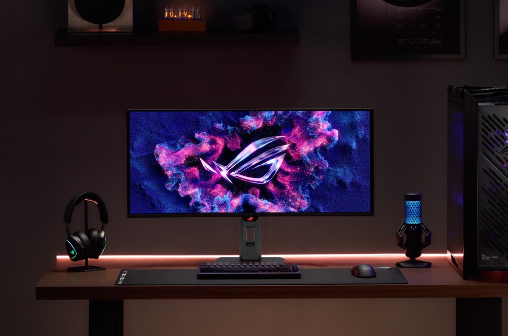 ASUS Introduces ROG Strix OLED XG34WCDMS Gaming Monitor & ROG Strix XG129C Secondary Display