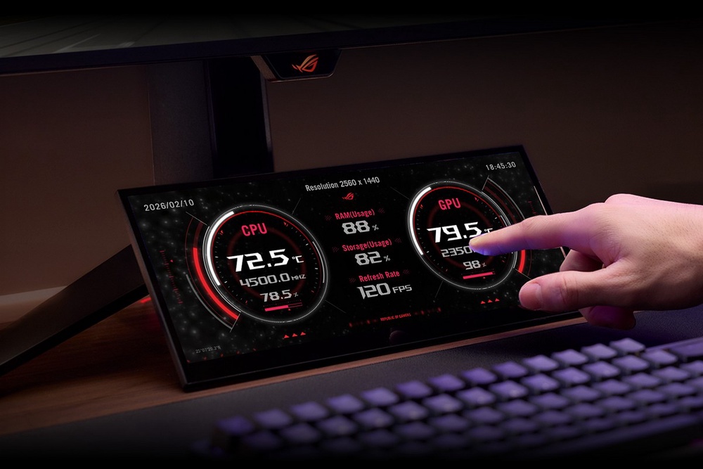 ASUS Introduces ROG Strix OLED XG34WCDMS Gaming Monitor & ROG Strix XG129C Secondary Display - 11