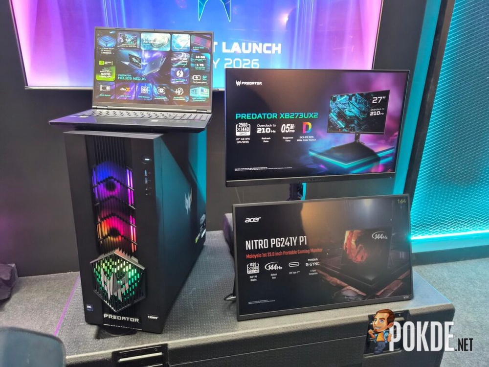 Acer Malaysia Launches New Predator Gaming Laptop, Gaming Monitor, Desktop PC & Nitro Portable Display - 71