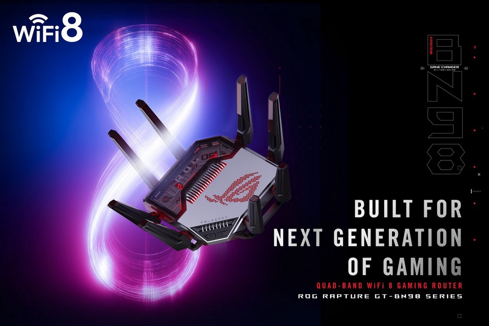 ASUS Says Its Wi-Fi 8 Routers Will Soon Be Available In Malaysia