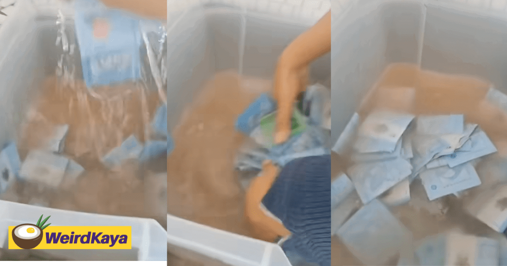 “How Dirty Money Really Is” M’sian Canteen Worker Washes Money & The