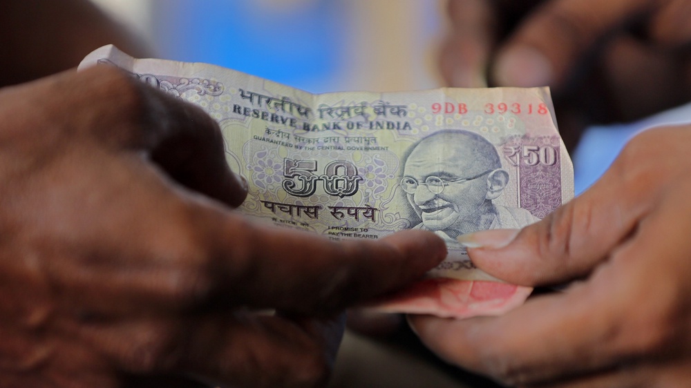 Indian rupee regains stability after falling to near all-time low