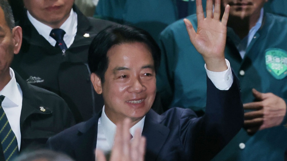 Lai Ching-te wins tight three-way Taiwan presidential election