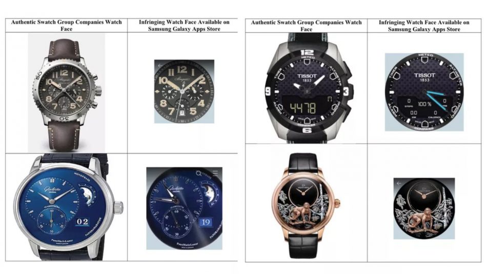 Image from: Swatch Tuntut Pampasan $170 Juta Daripada Samsung Kerana Muka Jam Diciplak