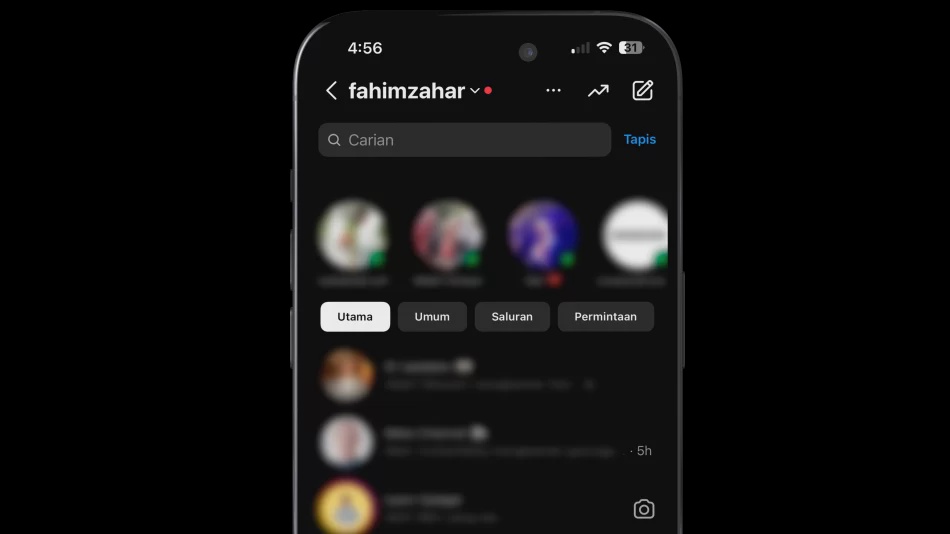Image from: Instagram Tamatkan Ciri Penyulitan E2EE Pada Mesej DM Hari Ini