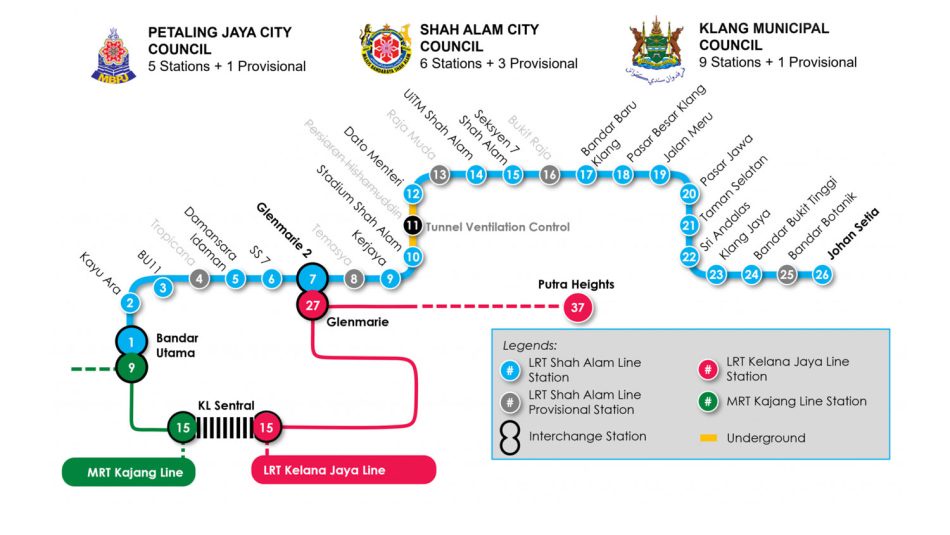 Image from: LRT3 Dijangka Mula Beroperasi Penghujung Jun Ini