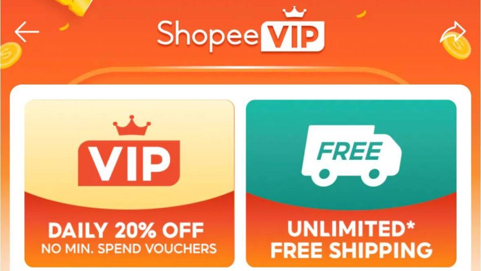 Image from: ShopeeVIP Di Malaysia Kini Mempunyai 1 Juta Pengguna