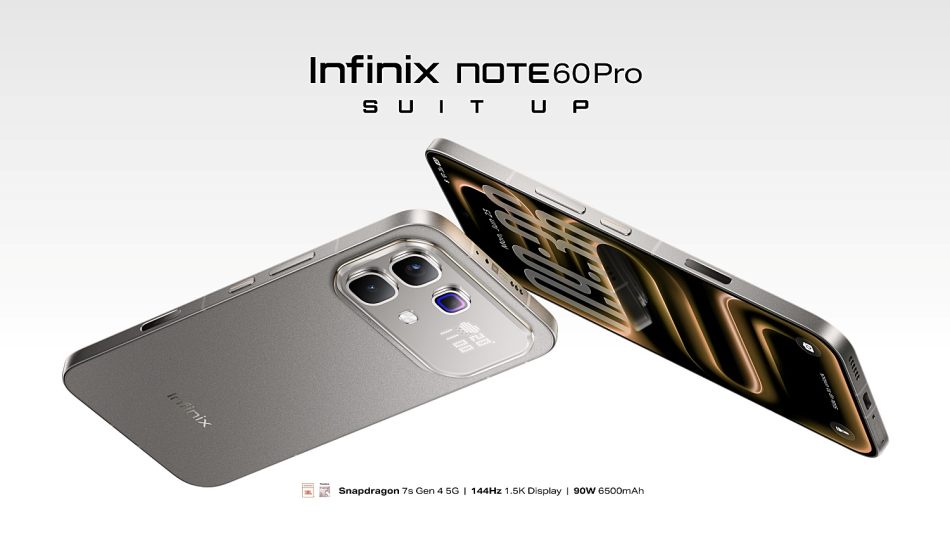 Image from: Siri Infinix Note 60 Dilancarkan – Cip Snapdragon 7s Gen 4 Dan Skrin 144Hz