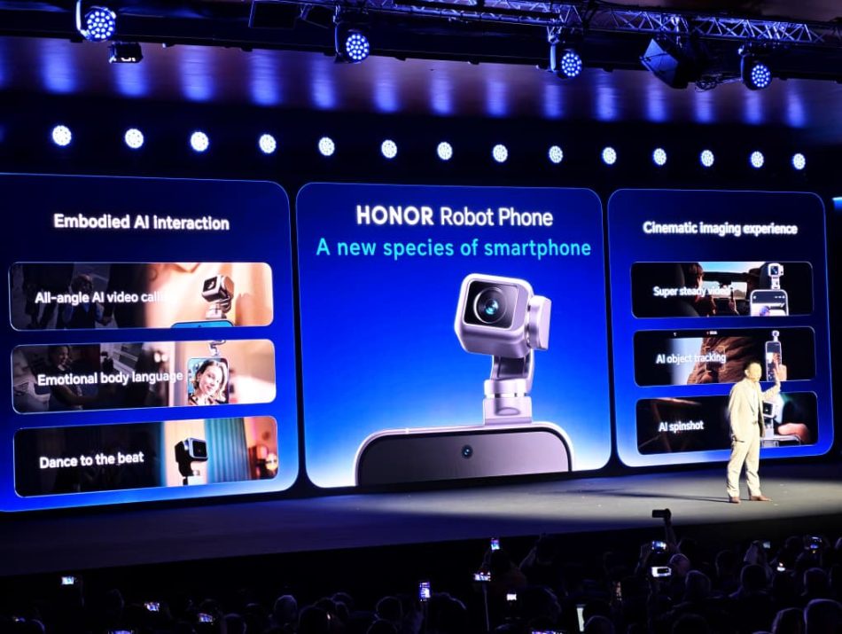Image from: Spesifikasi Honor Robot Phone Tertiris Dengan Kamera Utama Dan Periskop Telefoto 200MP