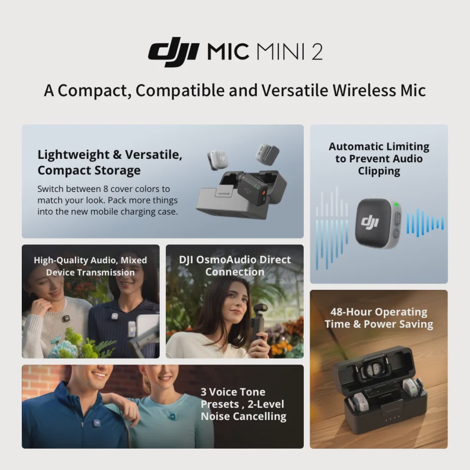 Image from: DJI Mic Mini 2 Dijual Di Malaysia Dengan Harga Bermula RM239