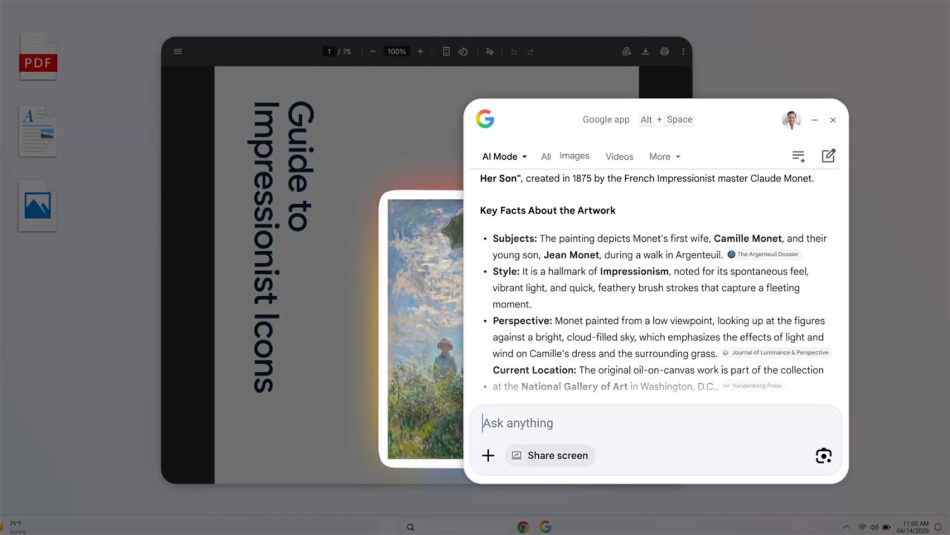 Image from: Google Lancarkan Aplikasi Desktop Untuk Windows