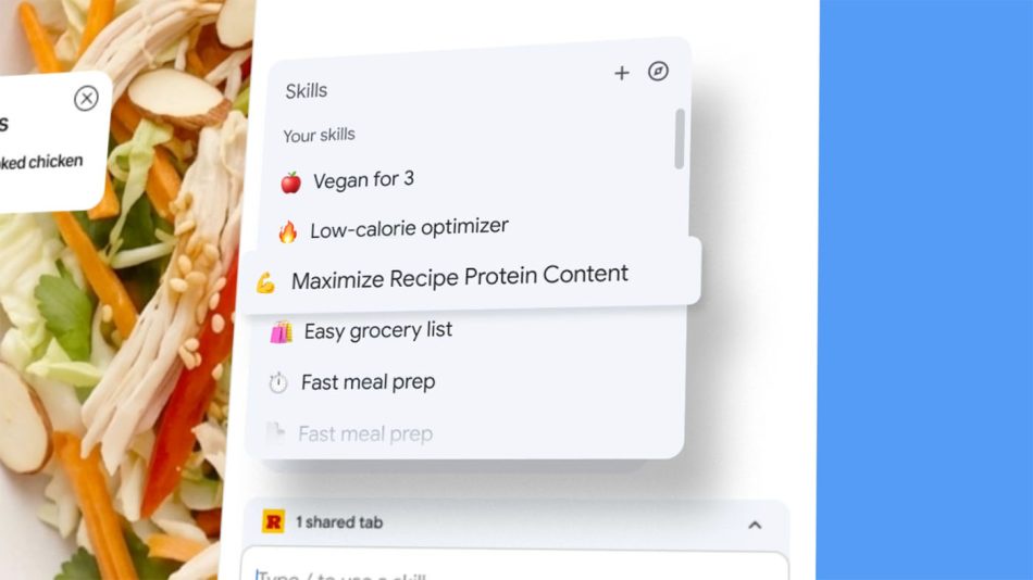 Image from: Chrome Skills Mengubah Prom AI Yang Kerap Digunakan Disimpan Menjadi Satu Klik Sahaja