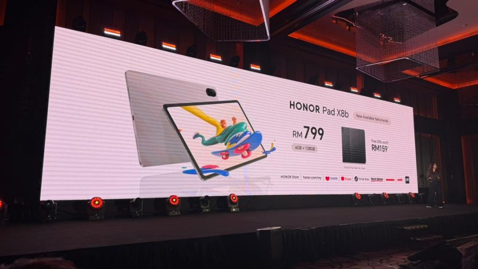 Image from: Tablet Honor Pad X8b LTE Dijual Di Malaysia Bermula Harga RM799