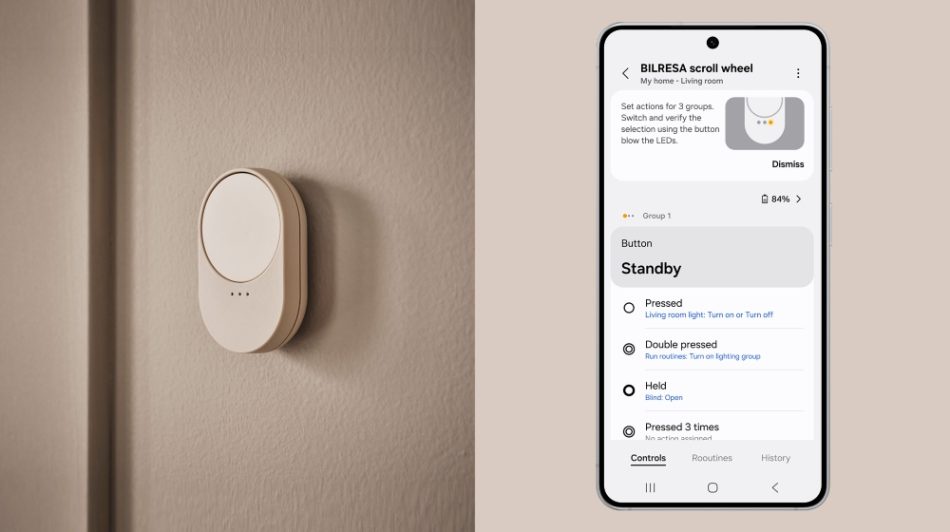 Image from: Peranti IKEA Kini Boleh Dipautkan Terus Ke Samsung SmartThings Tanpa Hab Tambahan