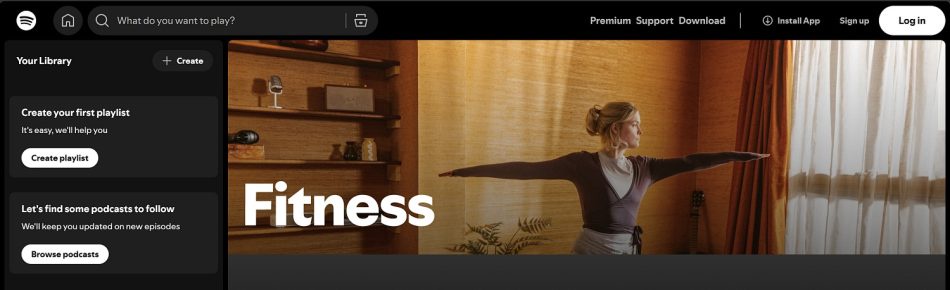 Image from: Spotify Perkenalkan Fitness Hub – Kategori Baharu Fokus Kecergasan