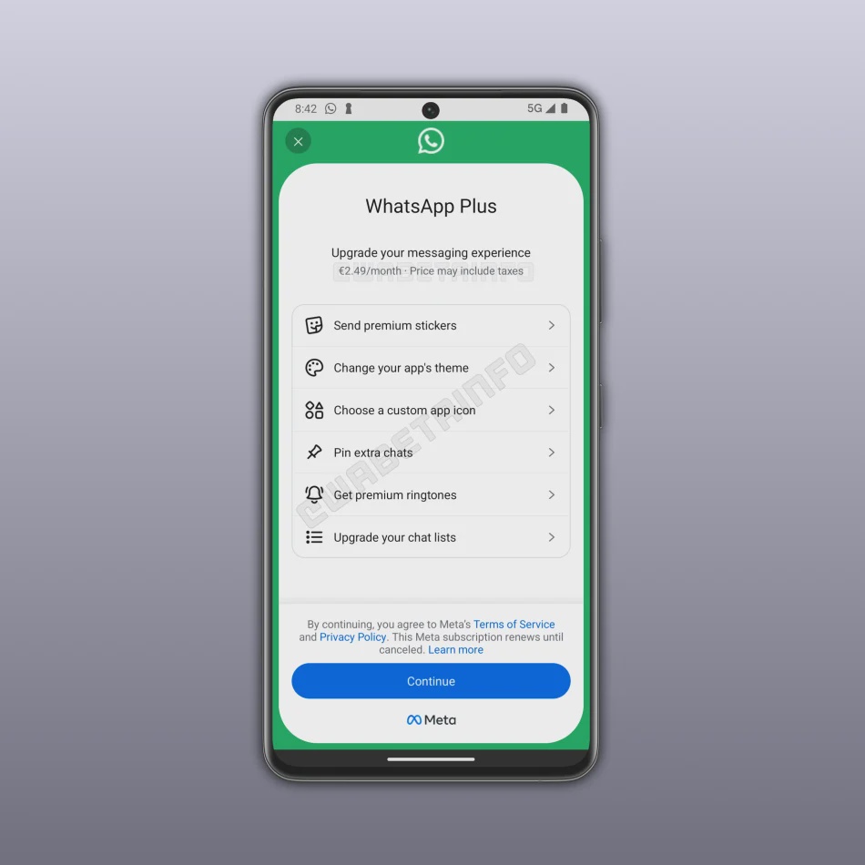 Image from: WhatsApp Mula Menguji Pelan Langganan ‘WhatsApp Plus’ Untuk Pengguna Android Terpilih