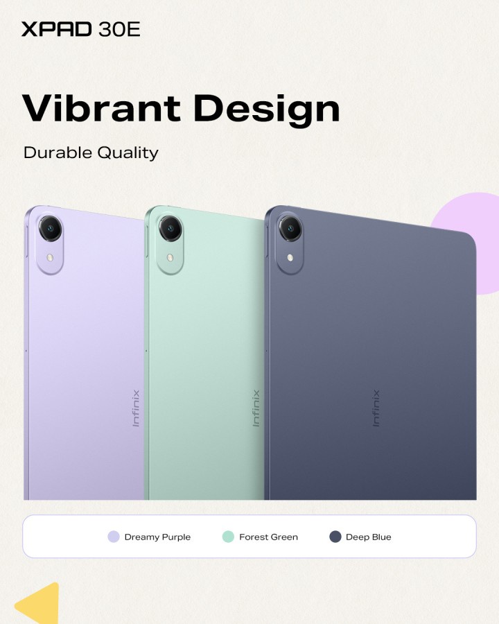 Image from: Tablet Infinix XPAD 30E Kini Di Malaysia Dengan Harga Bermula RM699