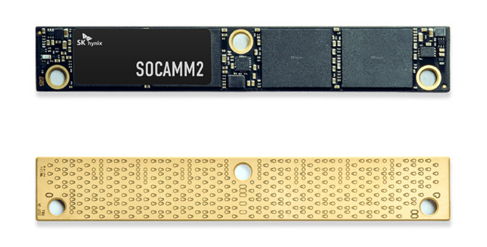 Image from: SK Hynix Kini Menghasilkan Memori SOCAMM2 192GB Untuk Kegunaan Pusat Data AI