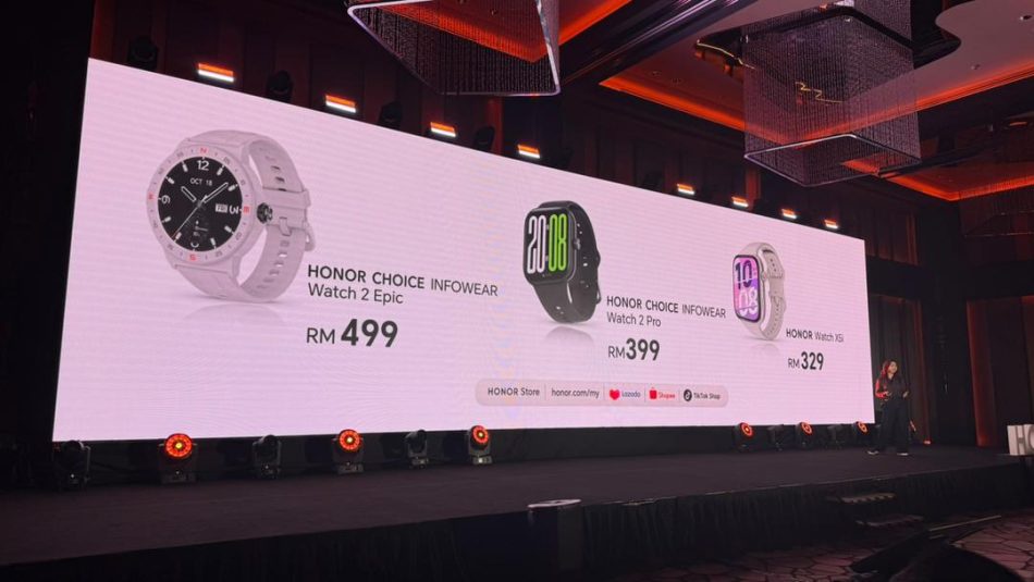 Image from: Honor Hadir Dengan Tiga Jam Tangan Baharu Di Malaysia – Harga Bermula RM329