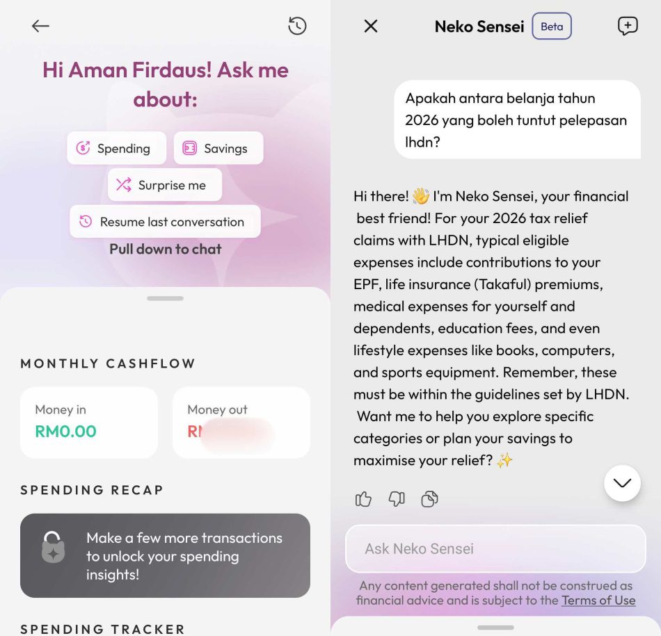 Image from: AEON Bank Kini Perkenal Ciri Chat Dikuasakan AI Untuk Menjawab Pelbagai Perkara Melibatkan Perbelanjaan Dan Kewangan Anda