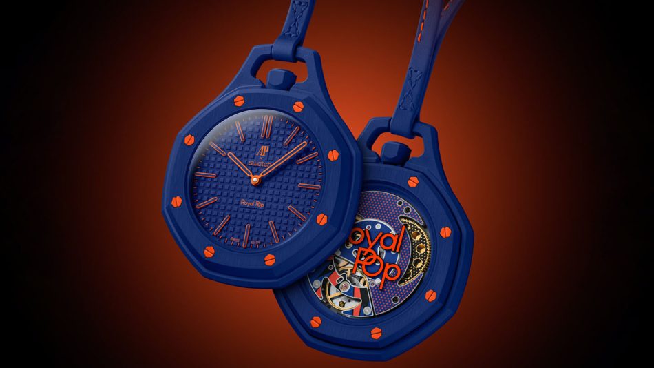 Image from: Jam Poket Audemars Piguet x Swatch Royal Pop Dilancarkan Dengan Lapan Model Ceria