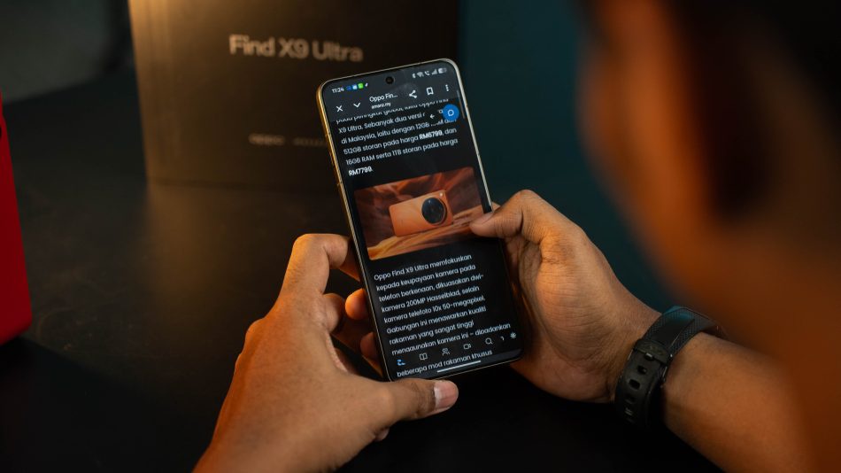 Image from: Ulasan OPPO Find X9 Ultra – Telefon Yang Menyamar Sebagai Kamera