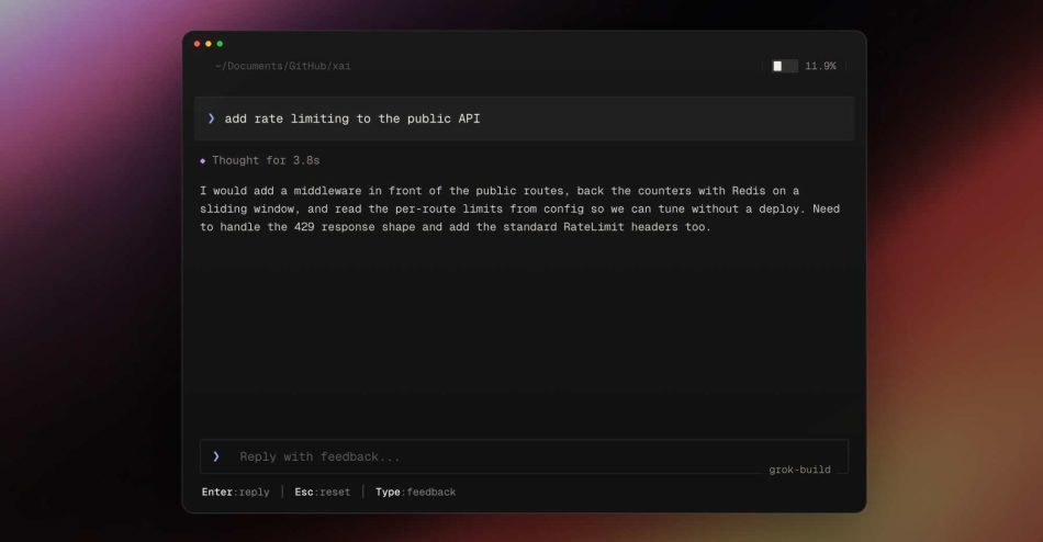 Image from: Grok Perkenal Ejen Memfokuskan Kepada Pengaturcaraan Dalam Bentuk Beta, Dinamakan Grok Build
