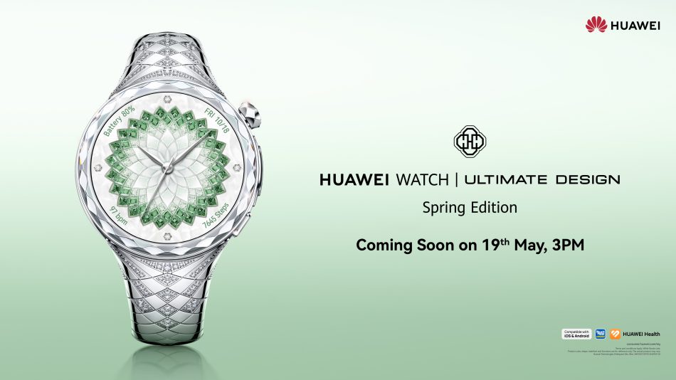 Image from: Siri Huawei Watch Fit 5 Bakal Tiba Di Malaysia Pada 19 Mei 2026 – Watch Ultimate Spring Edition Turut Diperkenalkan