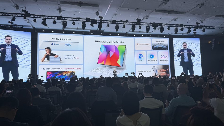 Image from: Huawei MatePad Pro Max Diumumkan Dengan Rekaan Nipis 4.7mm Dan Skrin OLED 144Hz