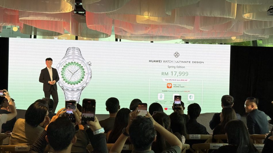 Image from: Huawei Watch Ultimate Design Spring Edition Boleh Didapati Di Malaysia Pada RM 17,999