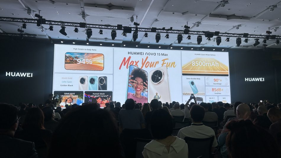 Image from: Huawei Nova 15 Max Dilancarkan Secara Rasmi Dengan Bateri 8500 mAh