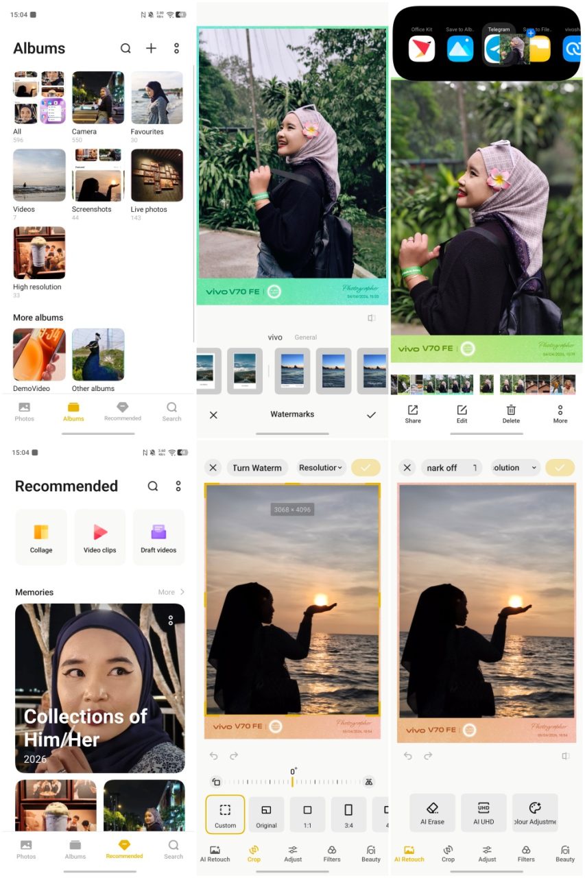 Image from: Ulasan Vivo V70 FE – Praktikal Dan Cukup Memadai