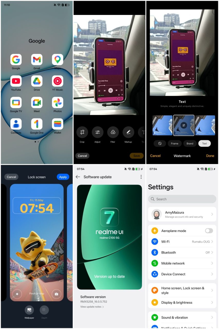 Image from: Ulasan Realme C100 – Masih Ada Bicu Audio