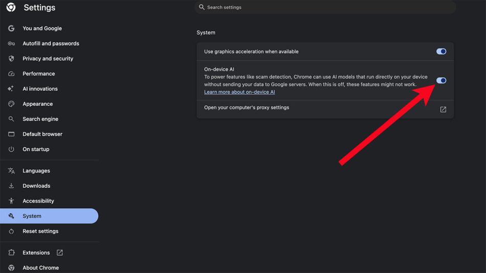 Image from: Google Chrome Memasang Model Gemini Nano Sebesar 4GB Pada Peranti Secara Senyap