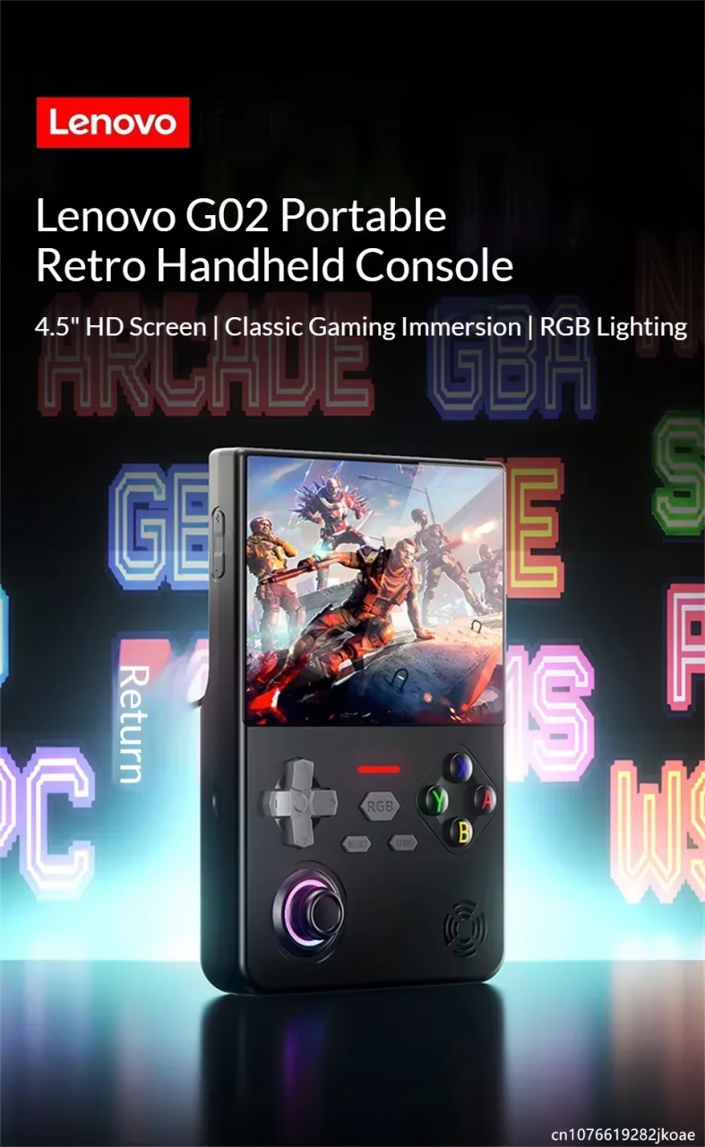 Image from: Lenovo G02 Ialah Konsol Permainan Mudah-Alih Yang Boleh Dimuatkan Dengan Permainan Retro