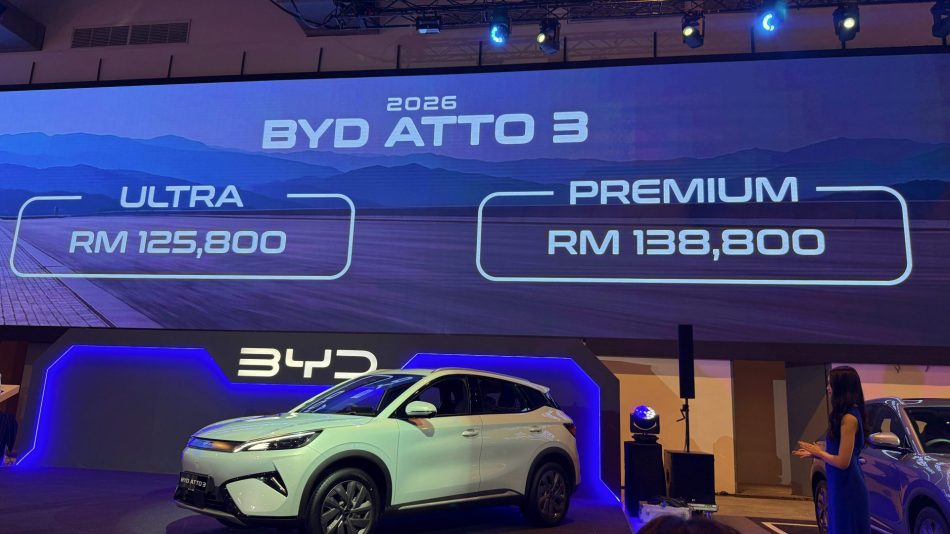 Image from: BYD Atto 3 2026 Dilancarkan – Dengan Jarak Perjalanan Menjangkau 600KM NEDC