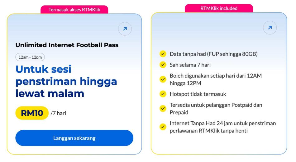 Image from: CelcomDigi Hadir Dengan Pas RM10 Untuk Penstriman Tengah Malam, FUP 80GB, Sah Selama 7 Hari – Sempena Piala Dunia FIFA