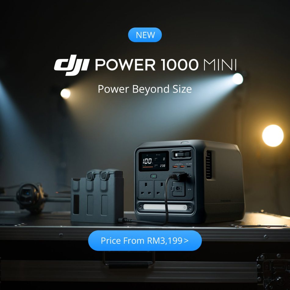 Image from: DJI Power 1000 Mini Dijual Di Malaysia Pada Harga RM3199