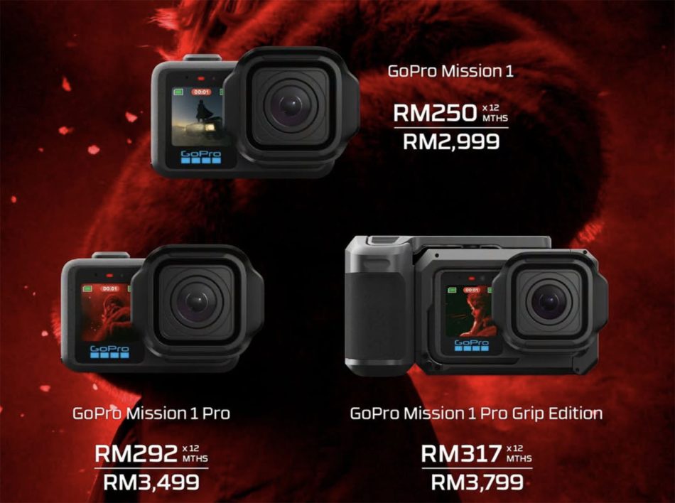 Image from: GoPro Mission 1 Dengan Sensor 50MP 1″  Dijual Di Malaysia Pada Harga Bermula RM2999