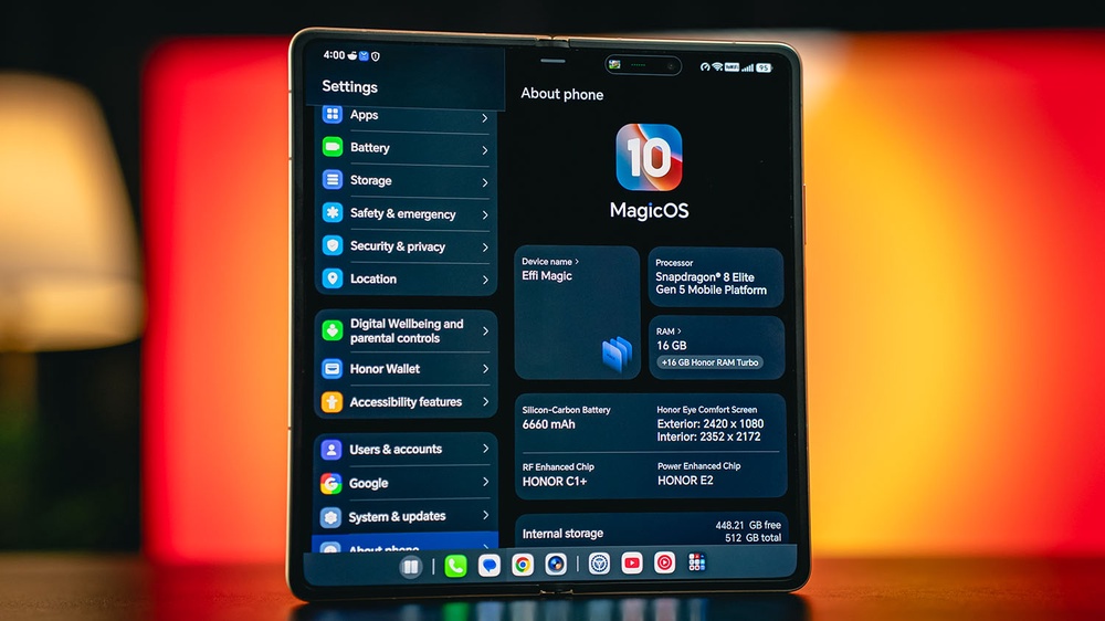 Image from: Ulasan Honor Magic V6 – Peranti Lipat Paling Lengkap