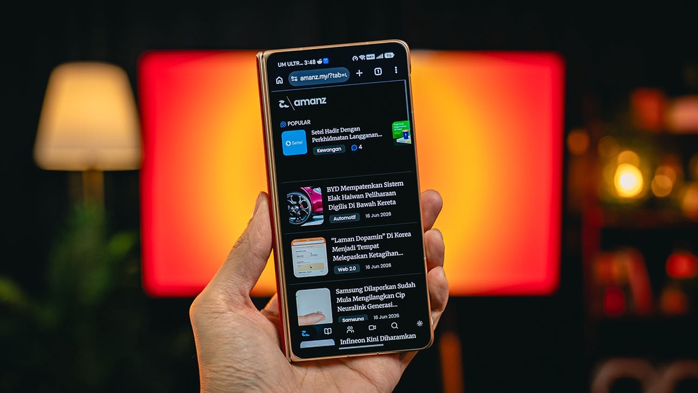Image from: Ulasan Honor Magic V6 – Peranti Lipat Paling Lengkap