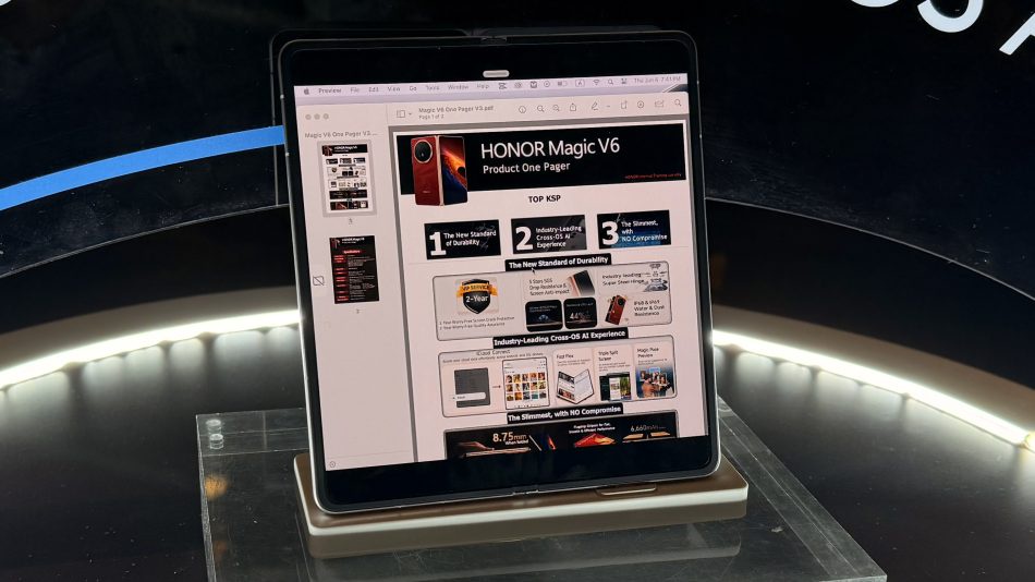 Image from: Honor Magic V6 Kini Di Malaysia Bermula RM7699 – Pratempah Sekarang Dan Dapatkan TV Percuma