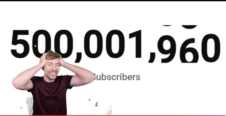 Image from: MrBeast Menjadi Saluran YouTube Pertama Mencapai Angka Lebih 500 Juta Pelanggan