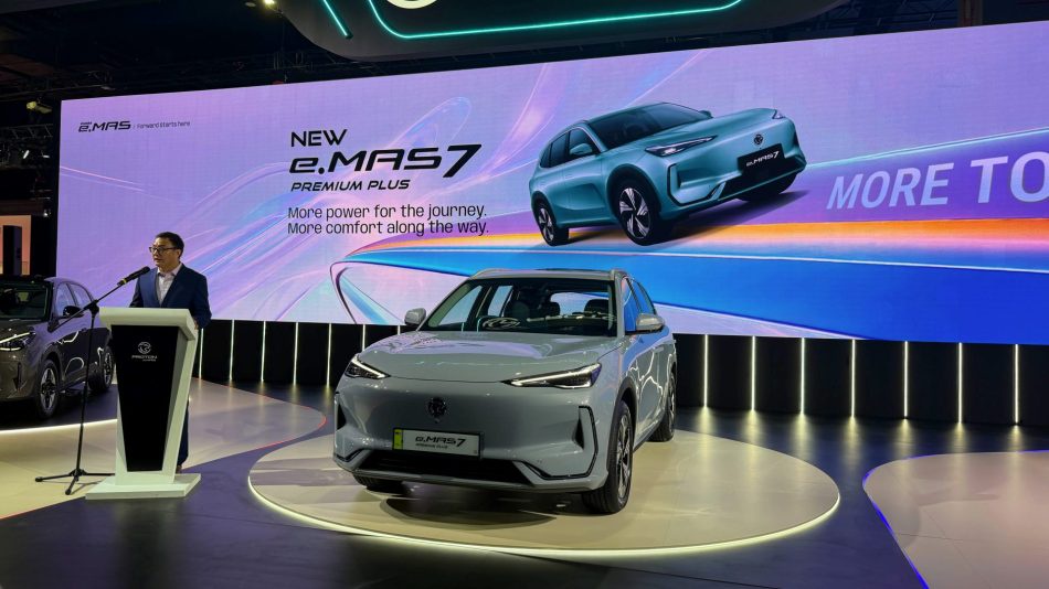 Image from: Proton eMAS 7 Premium Plus Diperkenalkan – RM 125K, Bateri Lebih Besar 450KM WLTP